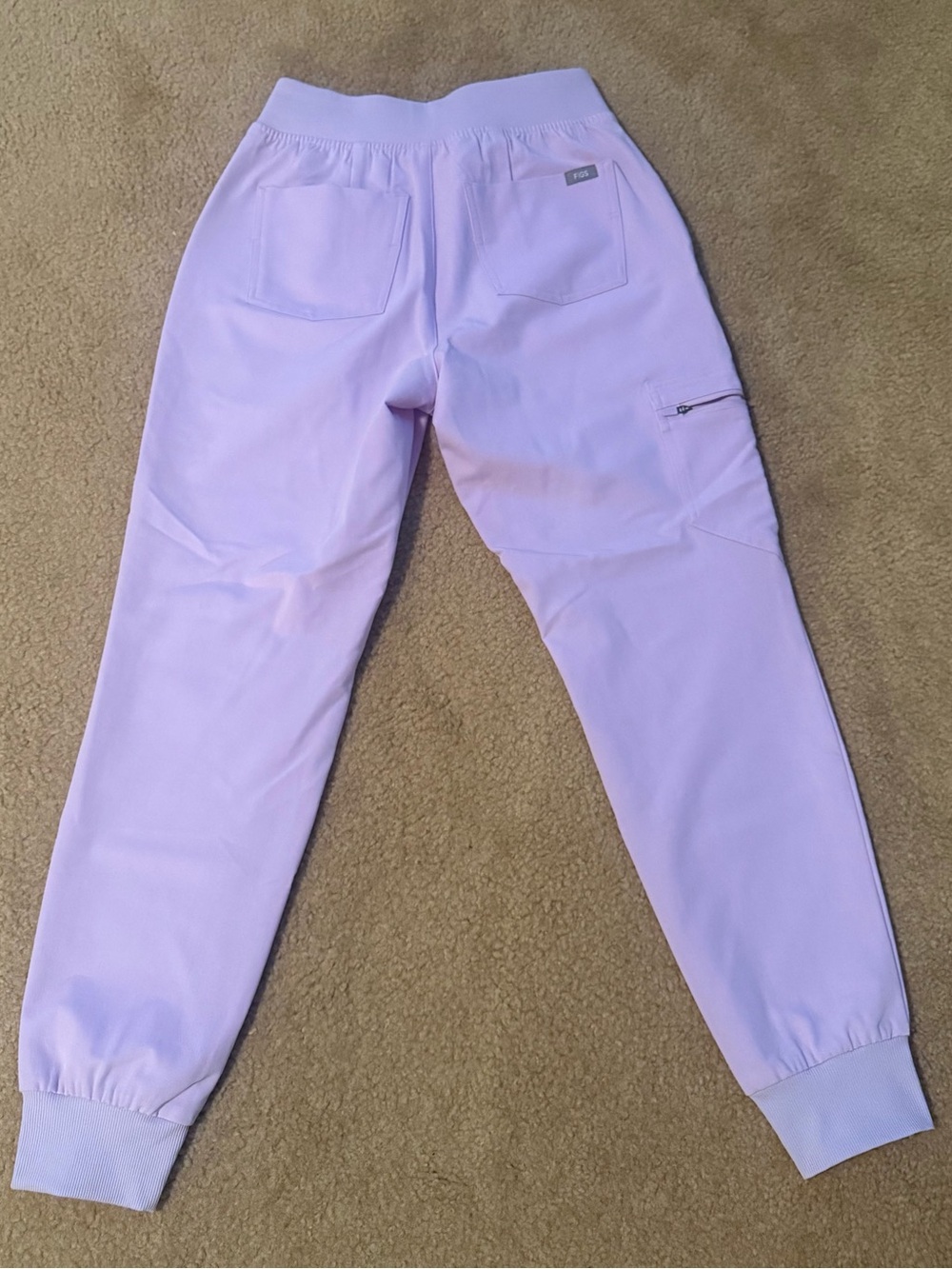 Figs Lavender Haze High Waisted Joggers and Catarina Scrub set - Picture 3 of 6